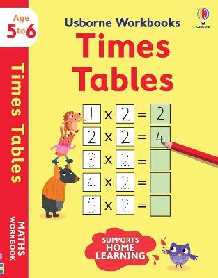 Usborne Workbooks Times tables 5-6 - Holly Bathie - cover