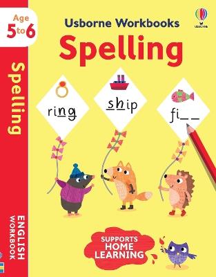 Usborne Workbooks Spelling 5-6 - Jane Bingham - cover