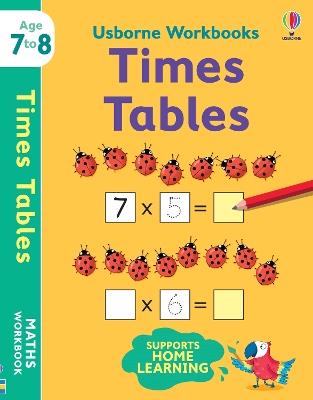 Usborne Workbooks Times Tables 7-8 - Holly Bathie - cover