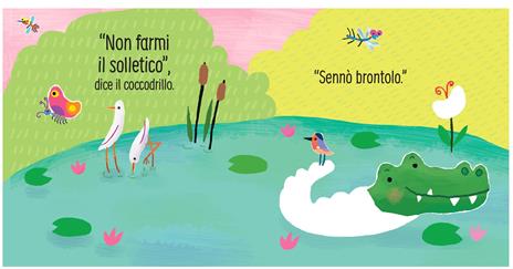 Non farmi il solletico! ...dice il coccodrillo. Ediz. a colori - Sam Taplin - 2