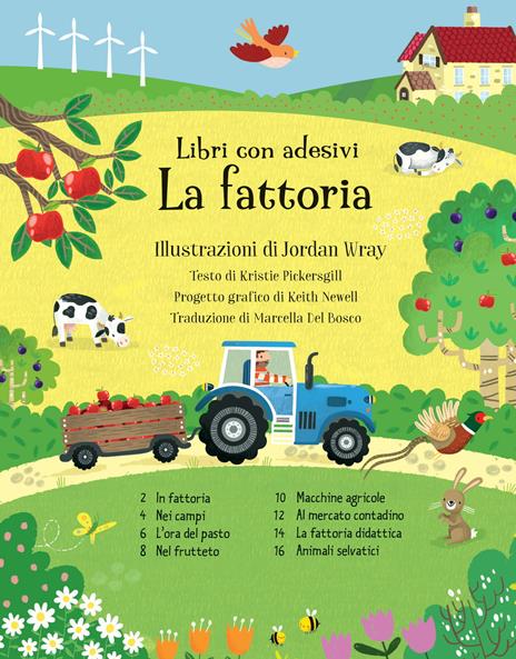 La fattoria. Con adesivi. Ediz. a colori - Kristie Pickersgill - 2