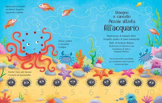 All'acquario. Ediz. a colori. Con gadget - Kirsteen Robson - 2