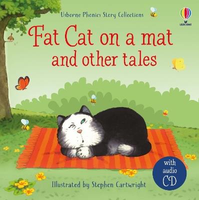 Fat cat on a mat and other tales with CD - Russell Punter,Lesley Sims,Lesley Sims - cover