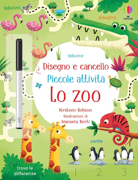 Lo zoo. Ediz. a colori. Con gadget - Kirsteen Robson - copertina