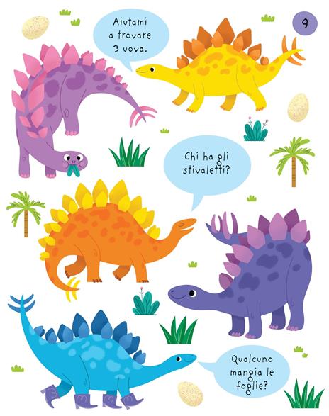 Dinosauri. Blocco scaccia-noia. Ediz. a colori - Kirsteen Robson - 2