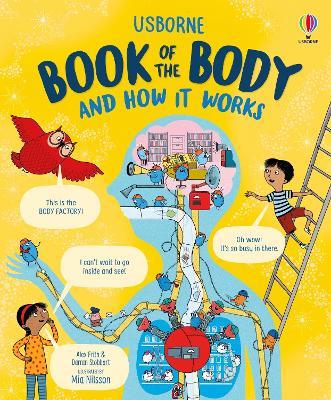 Usborne Book of the Body and How it Works - Alex Frith,Darran Stobbart - cover