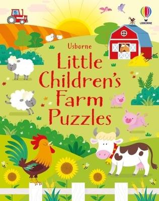 Little Children's Farm Puzzles - Kirsteen Robson - cover