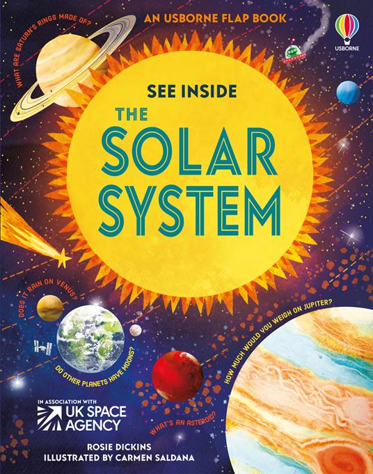See inside the Solar System - Rosie Dickins - cover