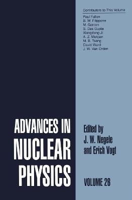 Advances in Nuclear Physics: Volume 26 - cover