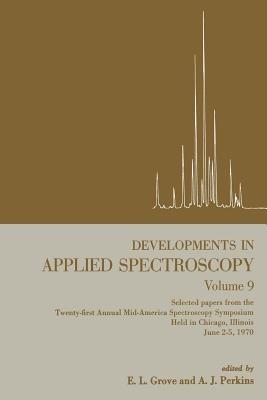 Developments in Applied Spectroscopy - E. L. Grove,A. J. Perkins - cover