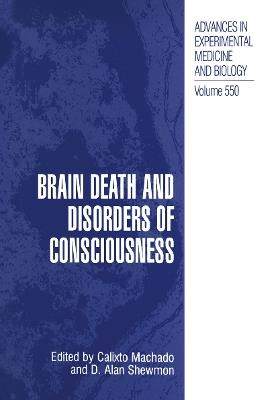 Brain Death and Disorders of Consciousness - cover