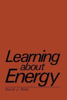 Learning about Energy - David J. Rose - cover