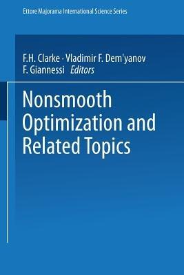 Nonsmooth Optimization and Related Topics - cover