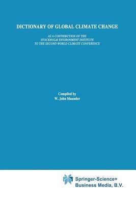 Dictionary of Global Climate Change - cover
