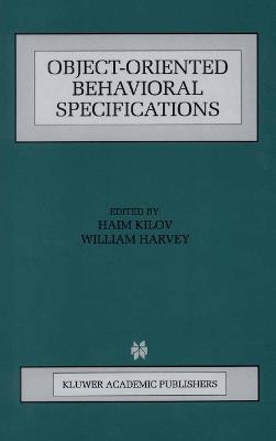 Object-Oriented Behavioral Specifications - cover
