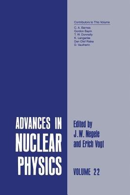 Advances in Nuclear Physics: Volume 22 - cover