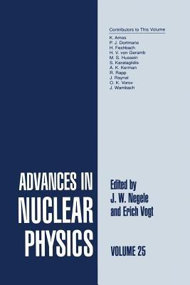 Advances in Nuclear Physics: Volume 25 - cover