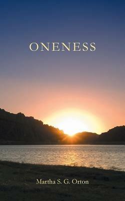 Oneness - Martha S G Orton - cover
