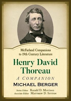 Henry David Thoreau: A Companion - Michael Berger - cover