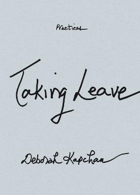 Taking Leave - Deborah Kapchan - cover