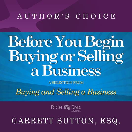 Before You Begin Buying or Selling a Business