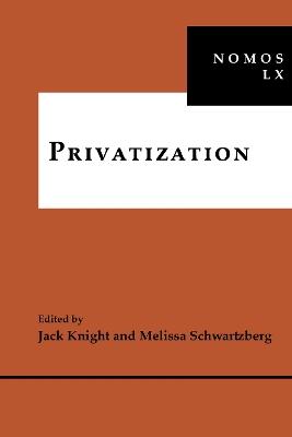 Privatization: NOMOS LX - Melissa Schwartzberg - cover