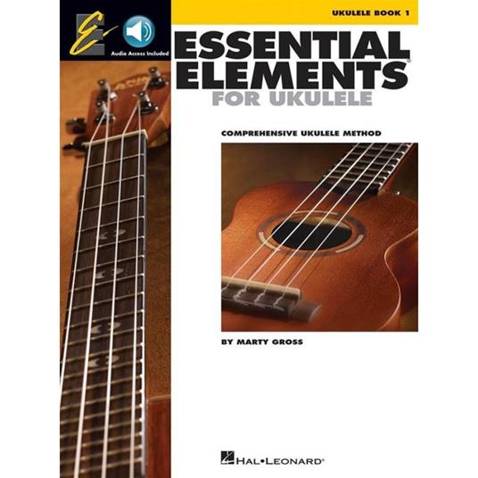  Essential Elements for  Ukulele - Method Book 1 + audio online - copertina