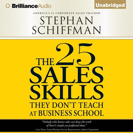 25 Sales Skills, The