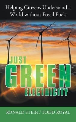 Just Green Electricity: Helping Citizens Understand a World Without Fossil Fuels - Ronald Stein,Todd Royal - cover