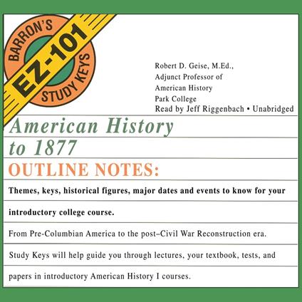 American History to 1877