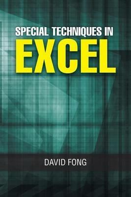 Special Techniques in Excel - David Fong - cover