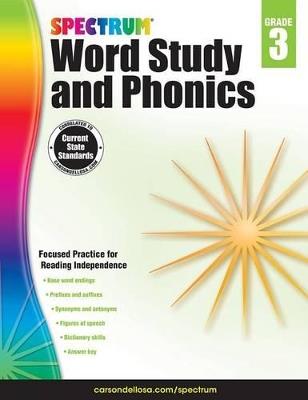 Spectrum Word Study and Phonics, Grade 3 - cover