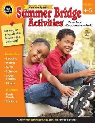 Summer Bridge Activities, Grades 4 - 5: Volume 6 - Summer Bridge Activities - cover