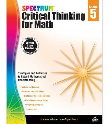 Spectrum Critical Thinking for Math, Grade 5: Volume 47 - cover