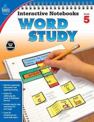 Interactive Notebooks Word Study, Grade 5 - Carson-Dellosa Publishing - cover