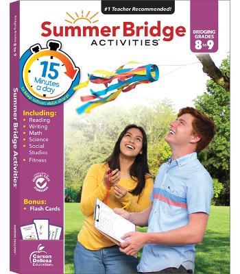 Summer Bridge Activities, Grades 8 - 9: Volume 10 - Summer Bridge Activities,Carson Dellosa Education - cover
