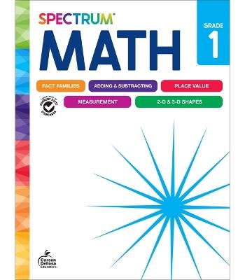 Spectrum Math Workbook, Grade 1 - Spectrum,Carson Dellosa Education - cover