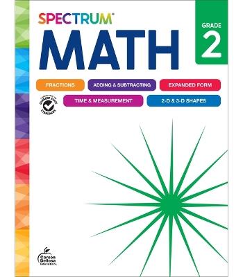 Spectrum Math Workbook, Grade 2 - cover
