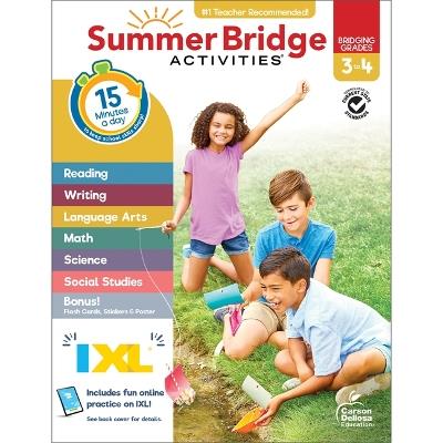Summer Bridge Activities, Grades 3 - 4 - Summer Bridge Activities - cover