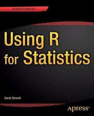 Using R for Statistics - Sarah Baldock - cover