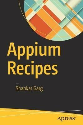 Appium Recipes - Shankar Garg - cover