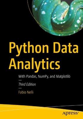 Python Data Analytics: With Pandas, NumPy, and Matplotlib - Fabio Nelli - cover