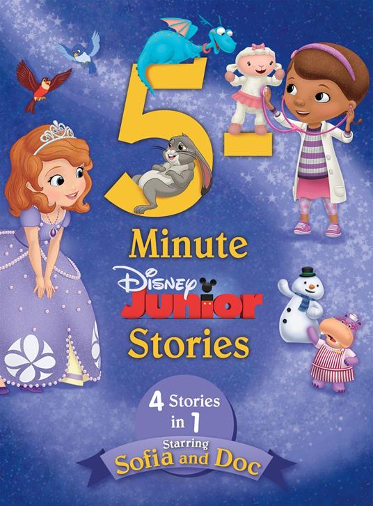 5-Minute Disney Junior Stories Starring Sofia and Doc - Disney Book Group - ebook