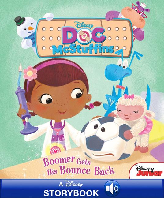 Boomer Gets His Bounce Back (Disney Junior: Doc McStuffins) - Andrea Posner-Sanchez - ebook