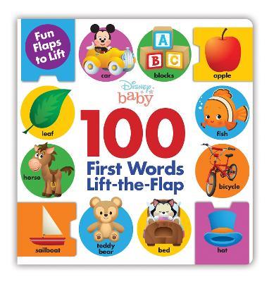 Disney Baby: 100 First Words LifttheFlap - Disney Books - cover