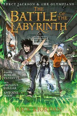 Percy Jackson and the Olympians: Battle of the Labyrinth: The Graphic Novel, The-Percy Jackson and the Olympians - Rick Riordan - cover