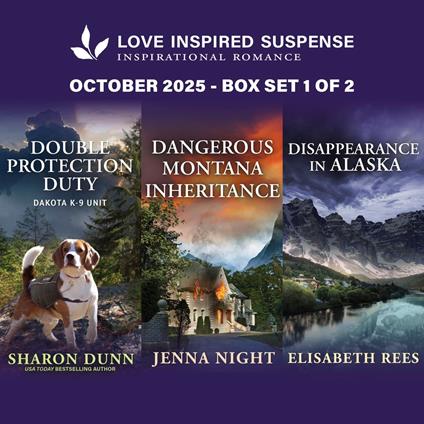 Love Inspired Suspense October 2025 - Box Set 1 of 2