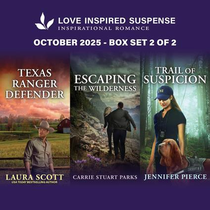 Love Inspired Suspense October 2025 - Box Set 2 of 2