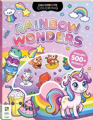 Kaleidoscope - Sticker Coloring - Rainbow Wonders - cover