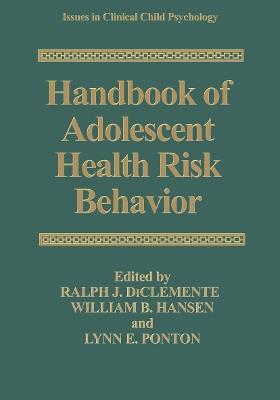 Handbook of Adolescent Health Risk Behavior - cover
